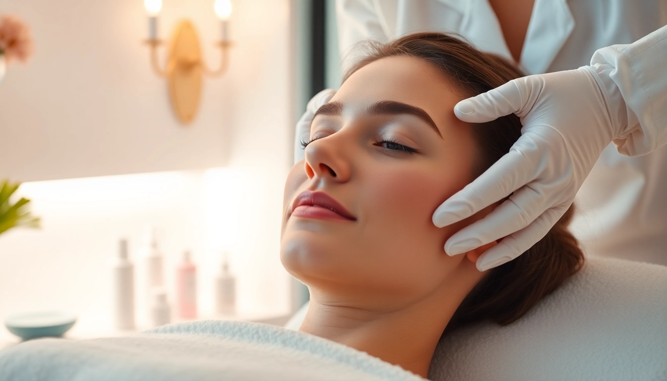 Experience rejuvenating Faltenbehandlung Zürich in a serene treatment room with expert care.