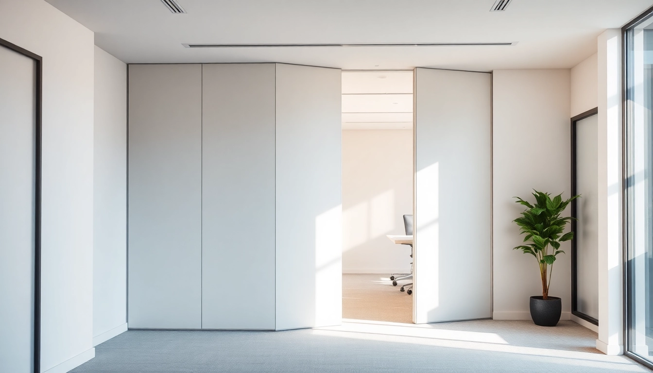 Enhancing Space with Folding Partition Wall Solutions for Modern Workplaces