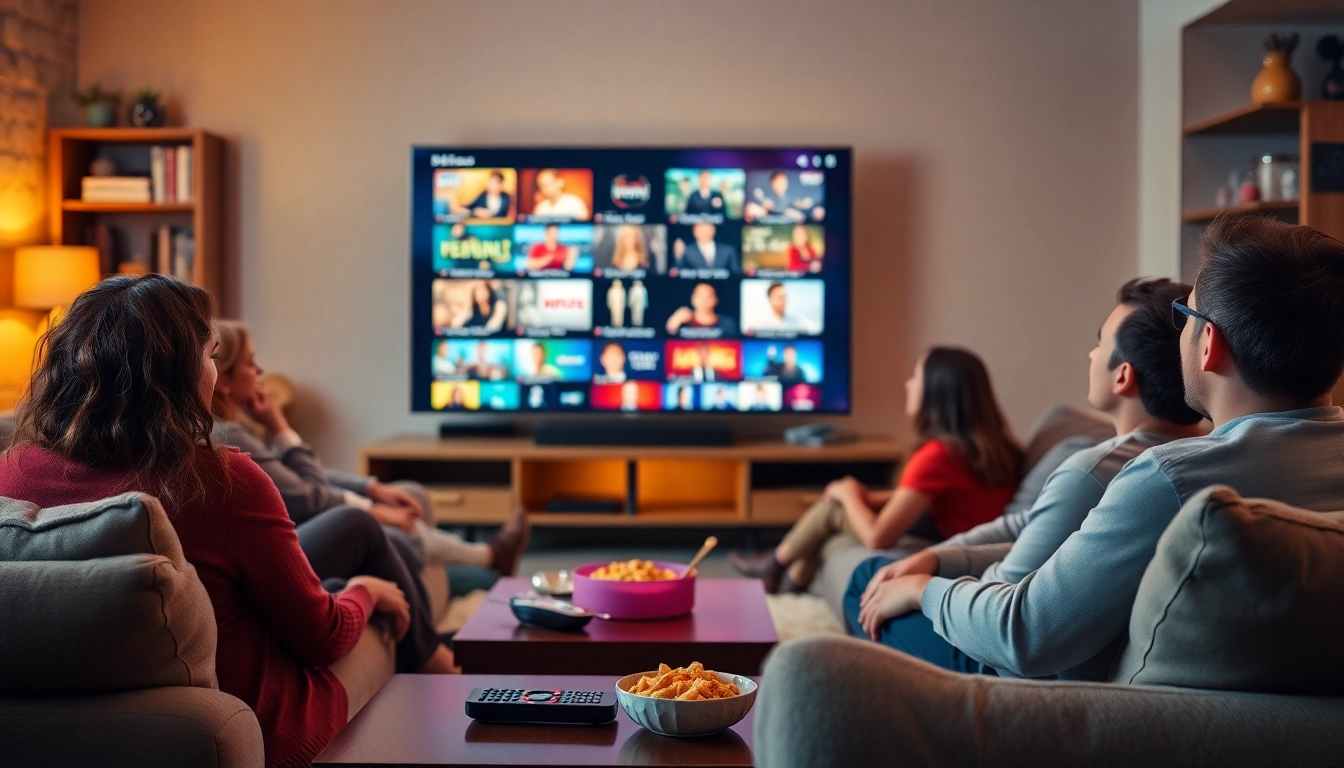 Enjoy an IPTV Subscription USA with diverse channels in a cozy home setting.