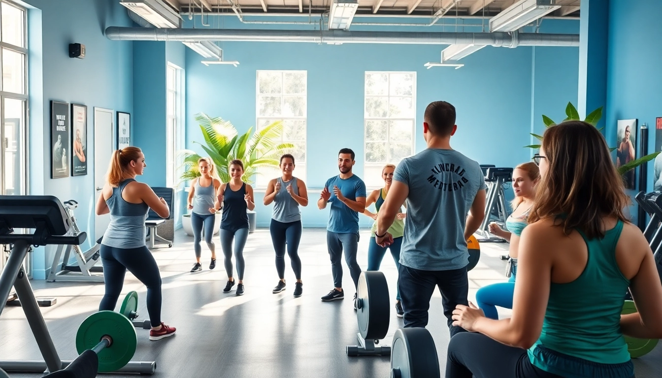 Join the best gym in Jersey City for an energetic group workout with expert training.