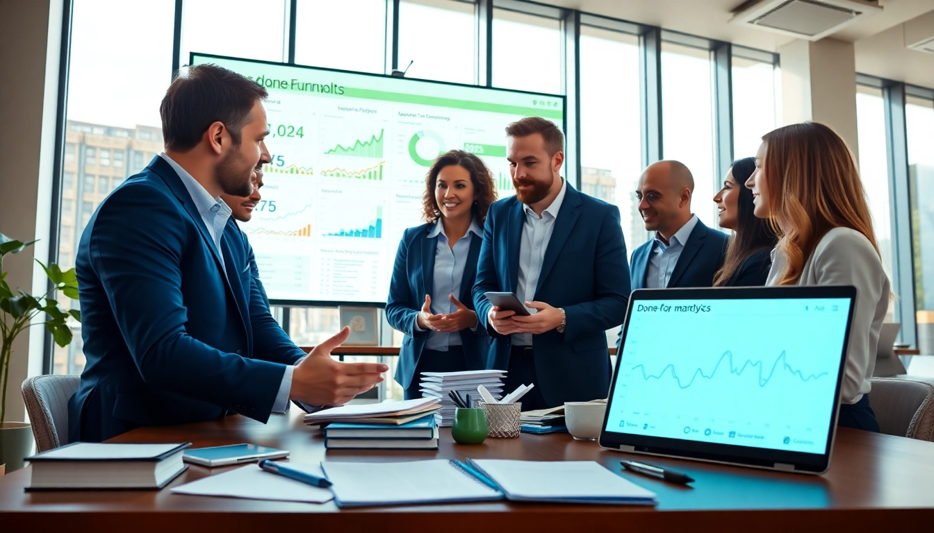 Creating done-for-you funnels in a collaborative business environment with modern tech.