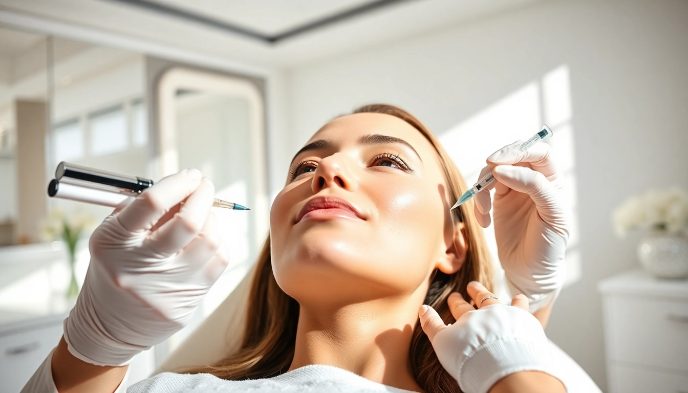 Experience expert botox & fillers near me with a professional practitioner in a serene medspa setting.