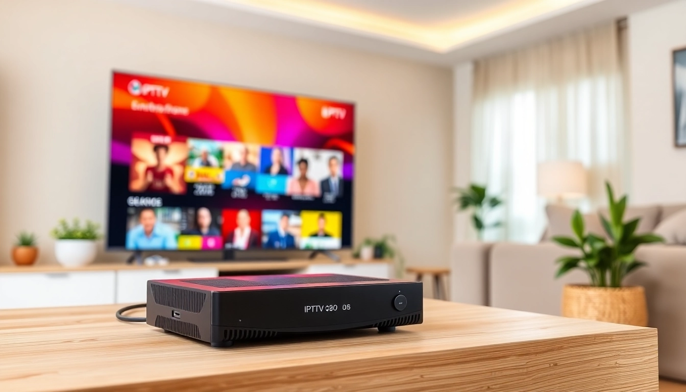 Comprar IPTV para disfrutar de una experiencia de visualización moderna en casa.