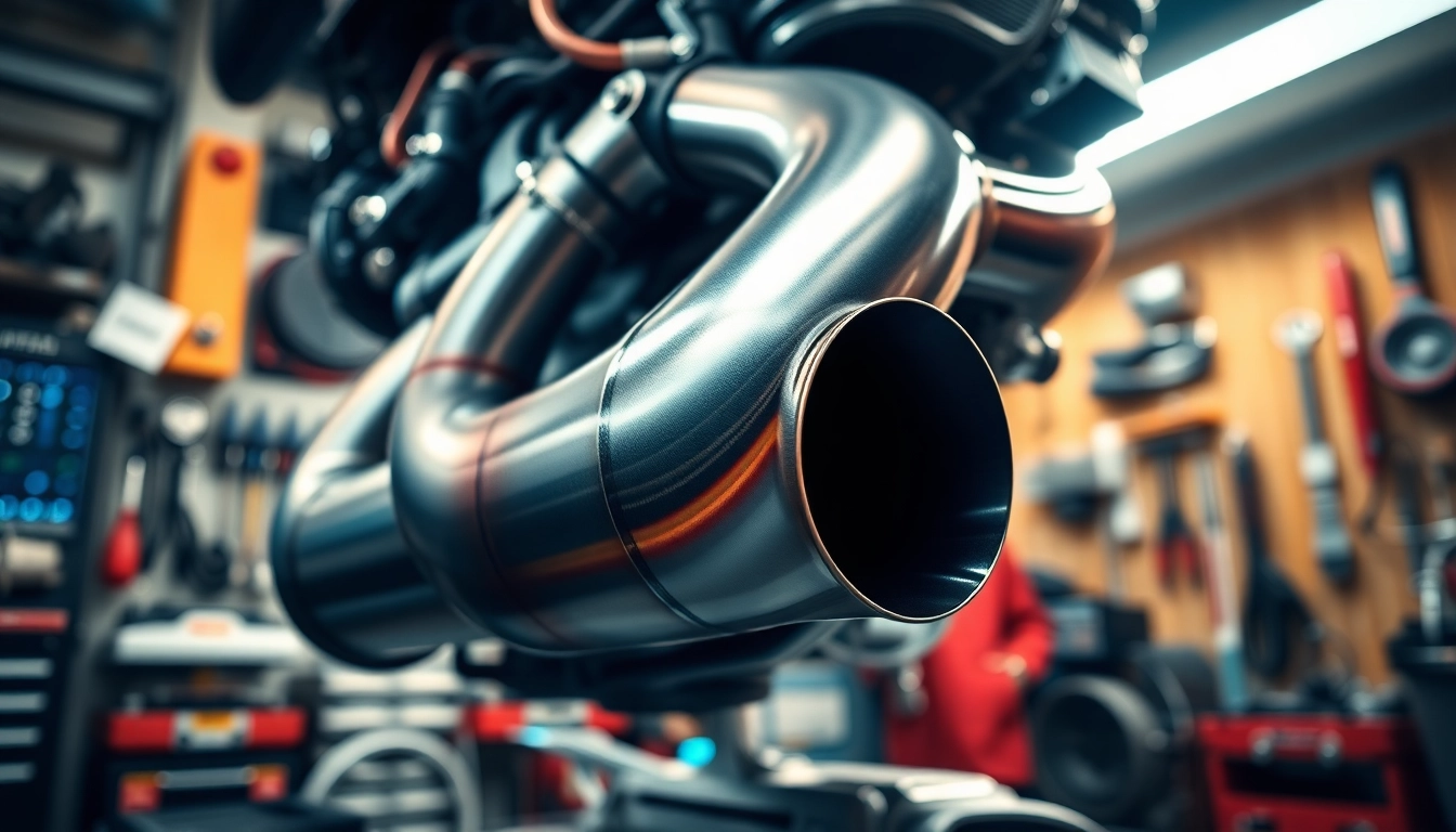 Examine the performance-enhancing downpipe n55 in a high-performance engine setting.